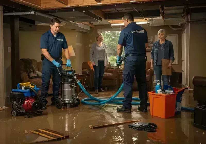 Basement Water Extraction and Removal Techniques process in Shiner, TX