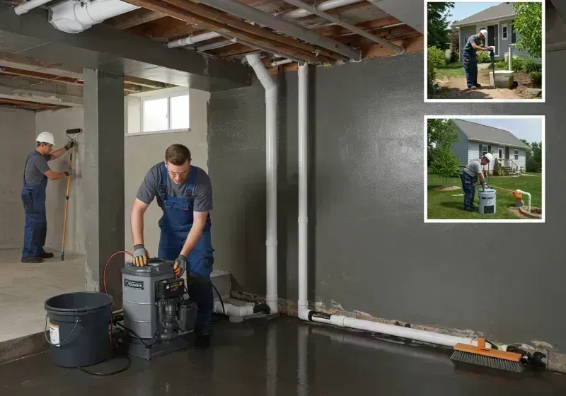 Basement Waterproofing and Flood Prevention process in Shiner, TX